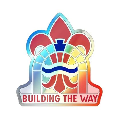 315 Engineer Group (U.S. Army) Holographic STICKER Die-Cut Vinyl Decal 3 Inch Holographic - The Sticker Space