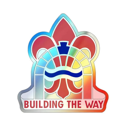 315 Engineer Group (U.S. Army) Holographic STICKER Die-Cut Vinyl Decal - The Sticker Space