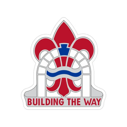 315 Engineer Group (U.S. Army) Transparent STICKER Die-Cut Vinyl Decal 5 Inch - The Sticker Space