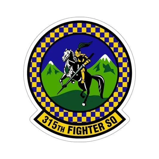 315 Fighter Squadron ACC (U.S. Air Force) STICKER Vinyl Die-Cut Decal 6 Inch - The Sticker Space