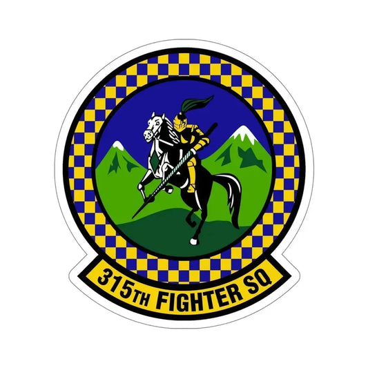 315 Fighter Squadron ACC (U.S. Air Force) STICKER Vinyl Die-Cut Decal 6 Inch - The Sticker Space