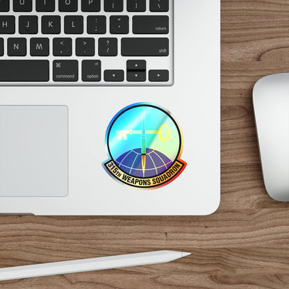 315 Weapons Squadron ACC (U.S. Air Force) Holographic STICKER Die-Cut Vinyl Decal-The Sticker Space