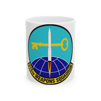 315 Weapons Squadron ACC (U.S. Air Force) White Coffee Mug-11oz-The Sticker Space