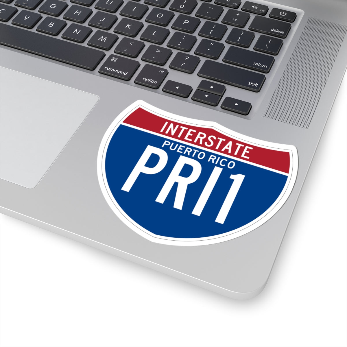 I-PRI1 PR (Puerto Rico) (Road Sign) STICKER Vinyl Kiss-Cut Decal