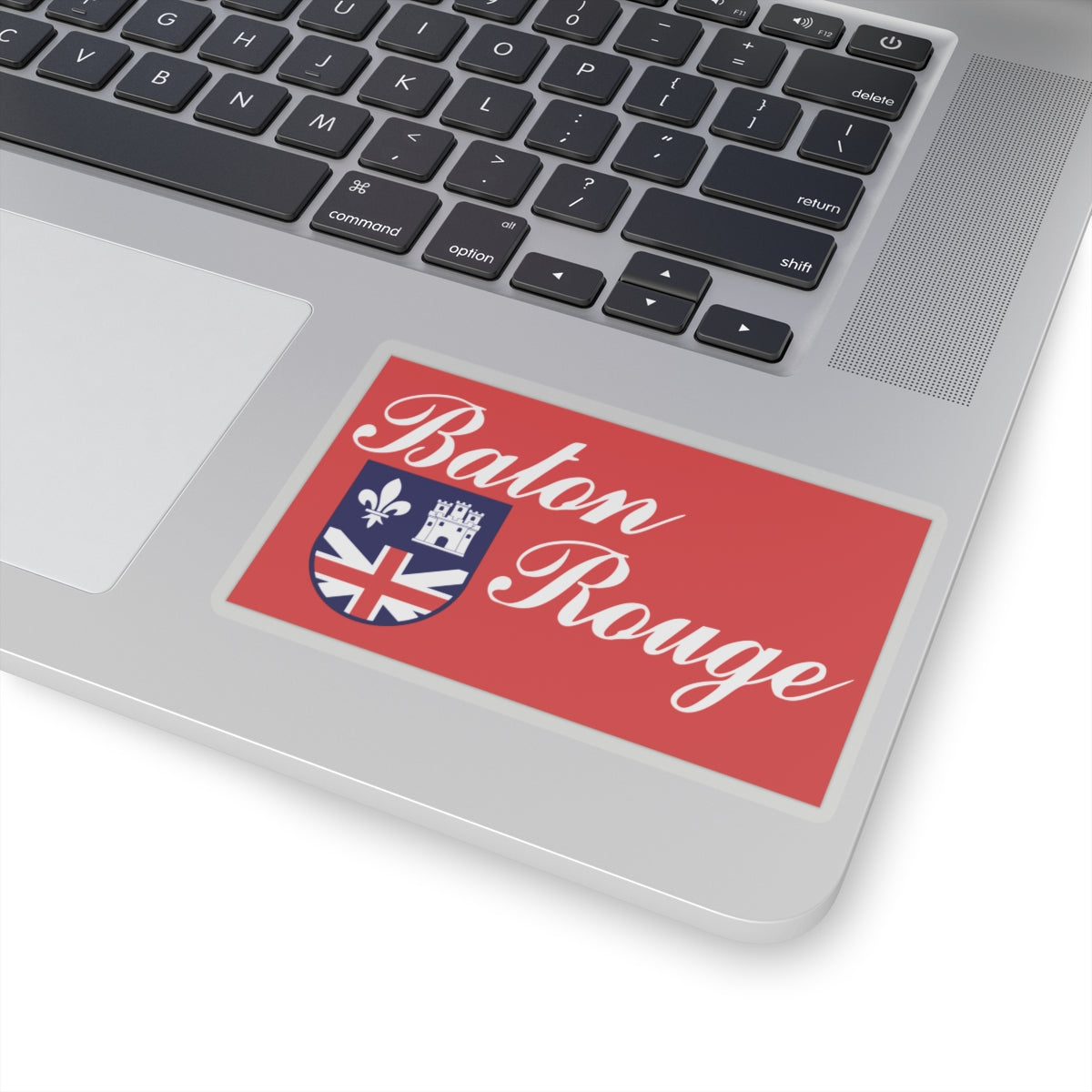 Flag of Baton Rouge, Louisiana - STICKER Vinyl Kiss-Cut Decal