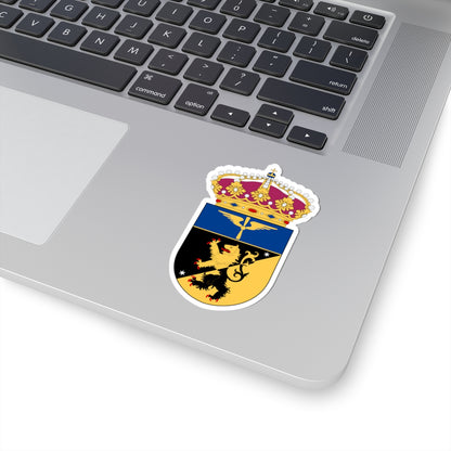 Skaraborgs flygflottilj vapen (Sweden) (Coat of Arms) STICKER Vinyl Kiss-Cut Decal