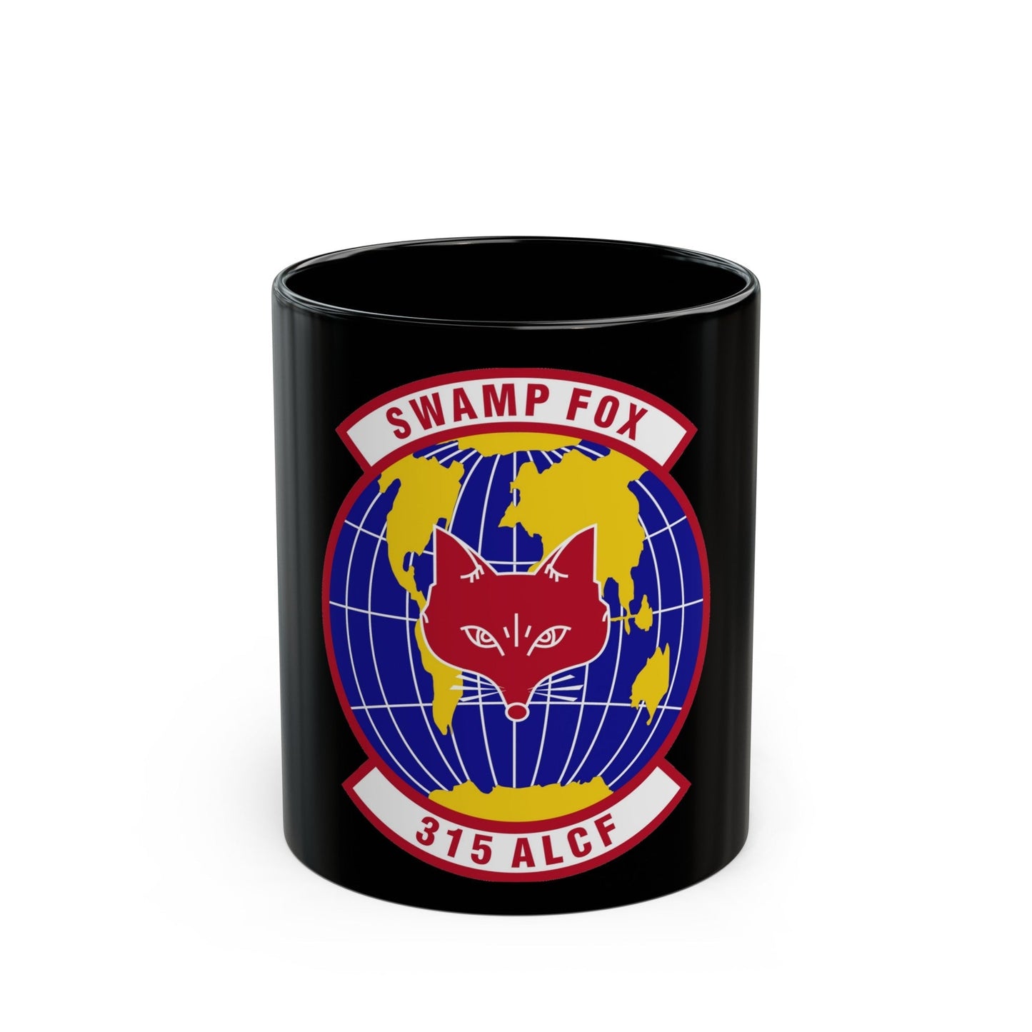 315th Airlift Control Flight (U.S. Air Force) Black Coffee Mug-11oz-The Sticker Space