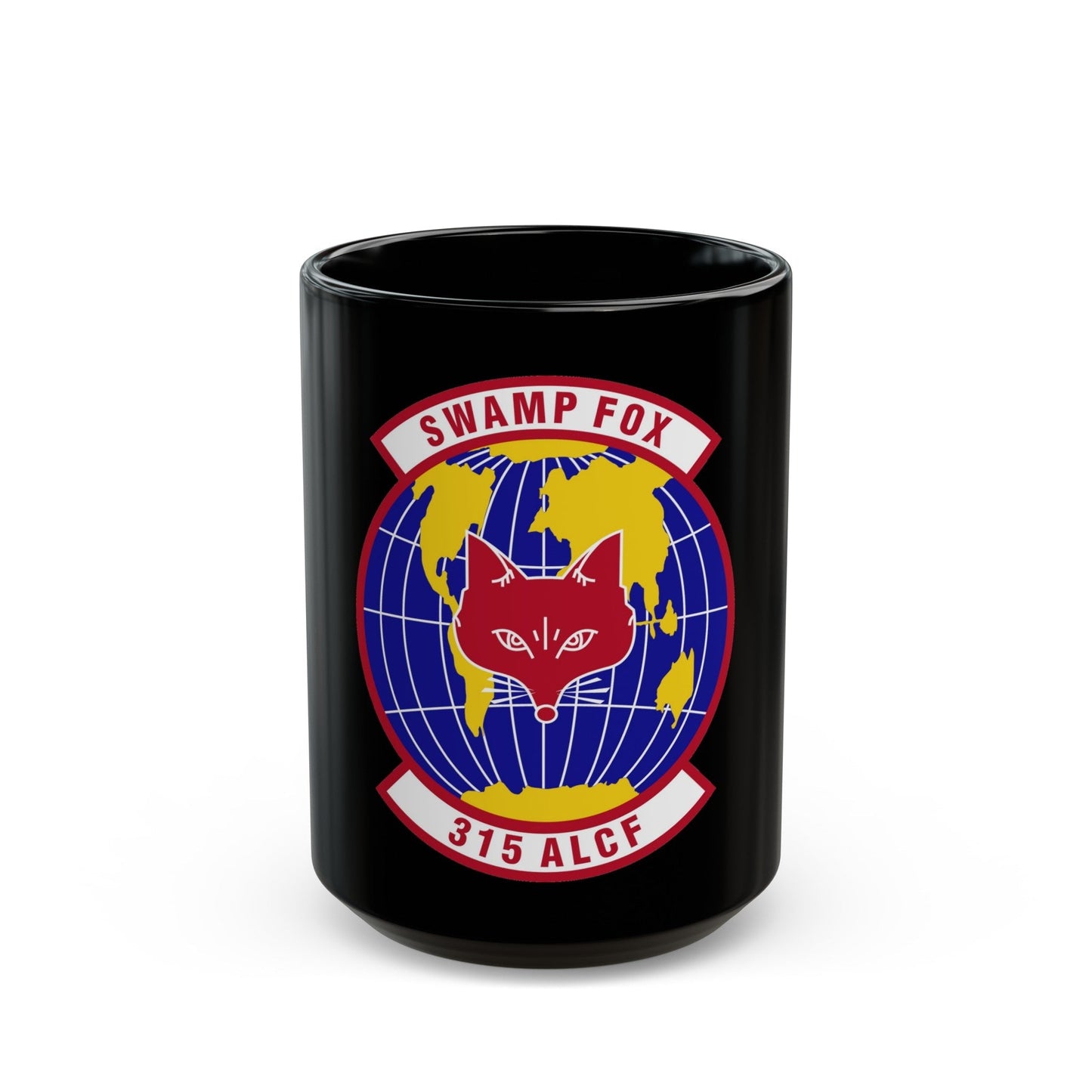 315th Airlift Control Flight (U.S. Air Force) Black Coffee Mug-15oz-The Sticker Space