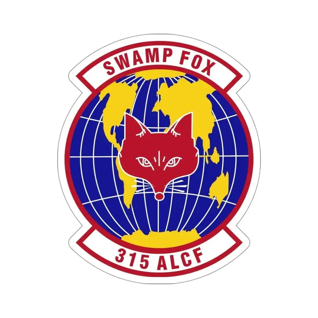 315th Airlift Control Flight (U.S. Air Force) STICKER Vinyl Die-Cut Decal 4 Inch - The Sticker Space
