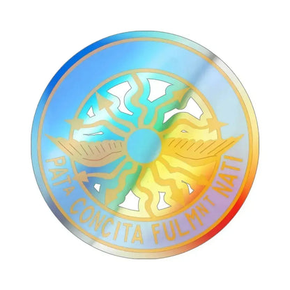 316 Cavalry Regiment (U.S. Army) Holographic STICKER Die-Cut Vinyl Decal 4 Inch Holographic - The Sticker Space