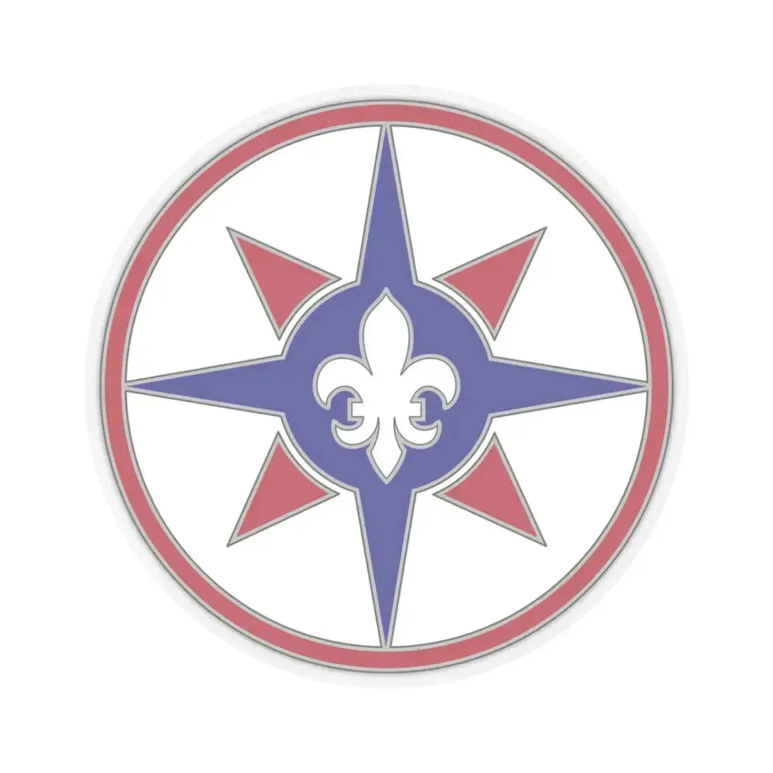 316 Sustainment Command (U.S. Army) STICKER Vinyl Kiss-Cut Decal 3 Inch Transparent - The Sticker Space