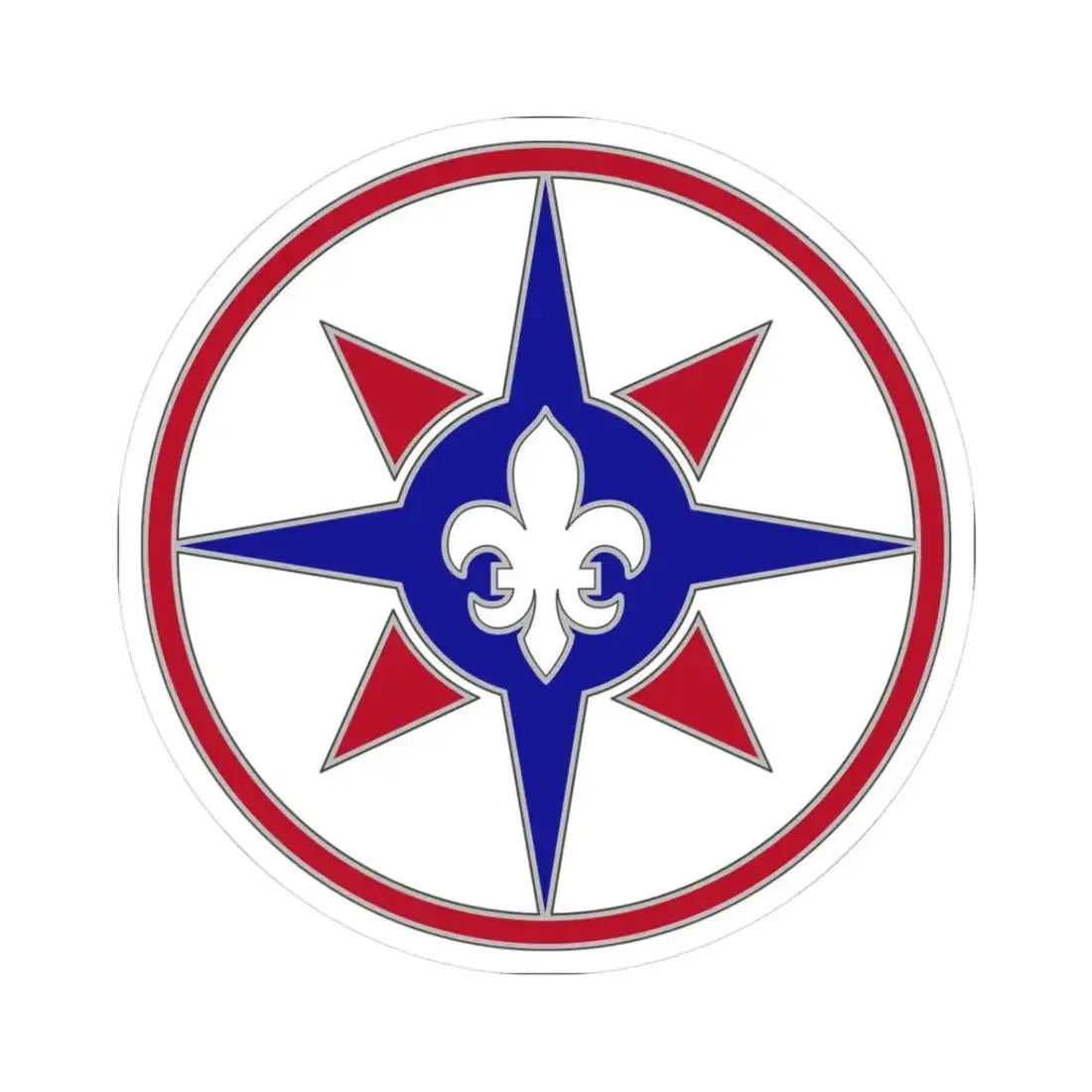 316 Sustainment Command (U.S. Army) STICKER Vinyl Kiss-Cut Decal 3 Inch White - The Sticker Space