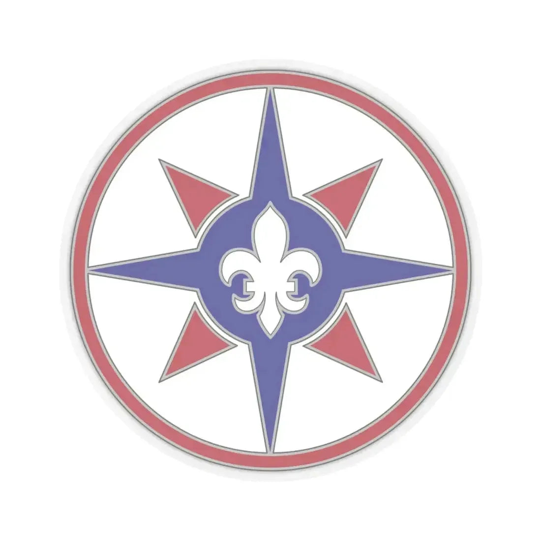 316 Sustainment Command (U.S. Army) STICKER Vinyl Kiss-Cut Decal 4 Inch Transparent - The Sticker Space