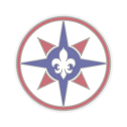 316 Sustainment Command (U.S. Army) STICKER Vinyl Kiss-Cut Decal 4 Inch Transparent - The Sticker Space