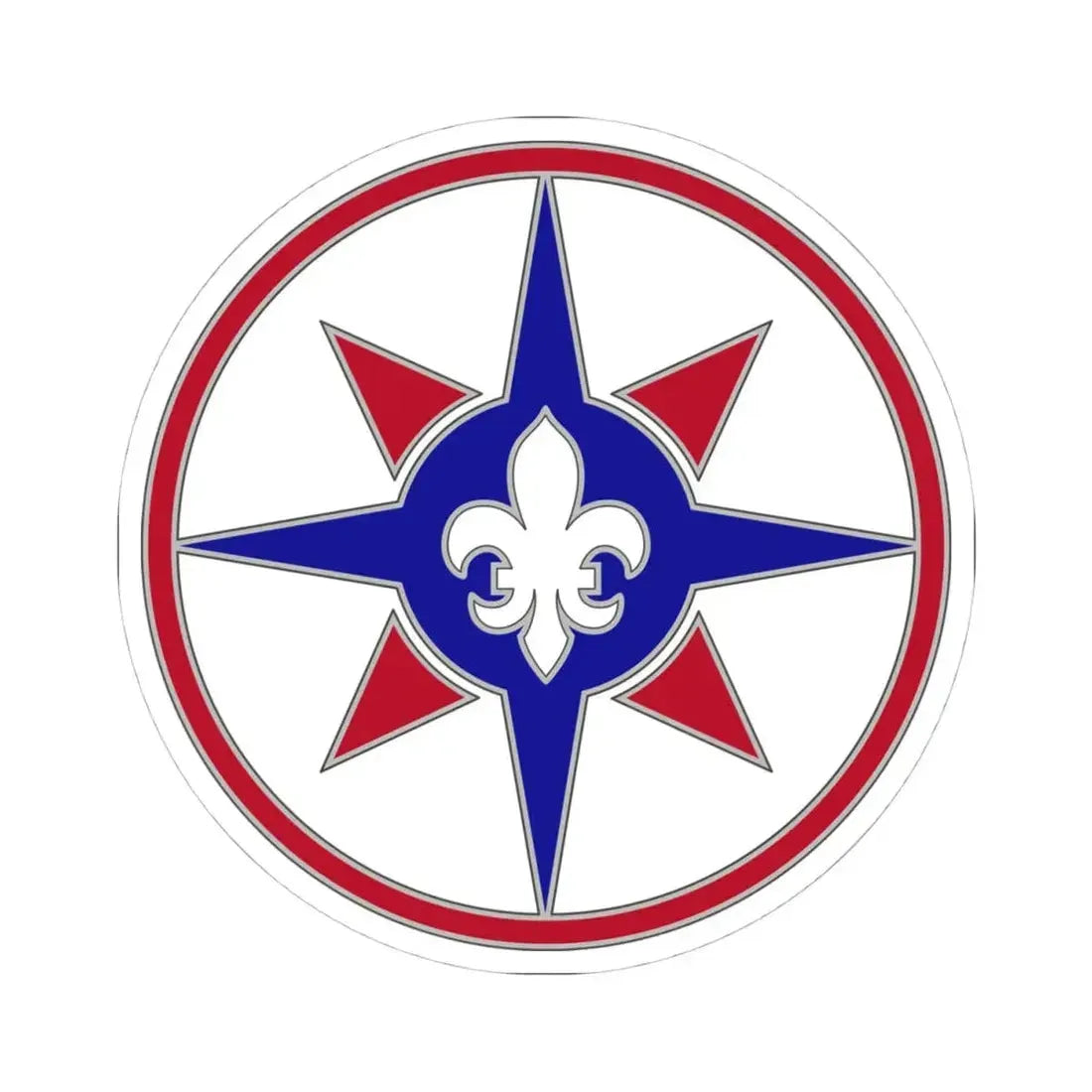 316 Sustainment Command (U.S. Army) STICKER Vinyl Kiss-Cut Decal 4 Inch White - The Sticker Space