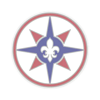 316 Sustainment Command (U.S. Army) STICKER Vinyl Kiss-Cut Decal 6 Inch Transparent - The Sticker Space