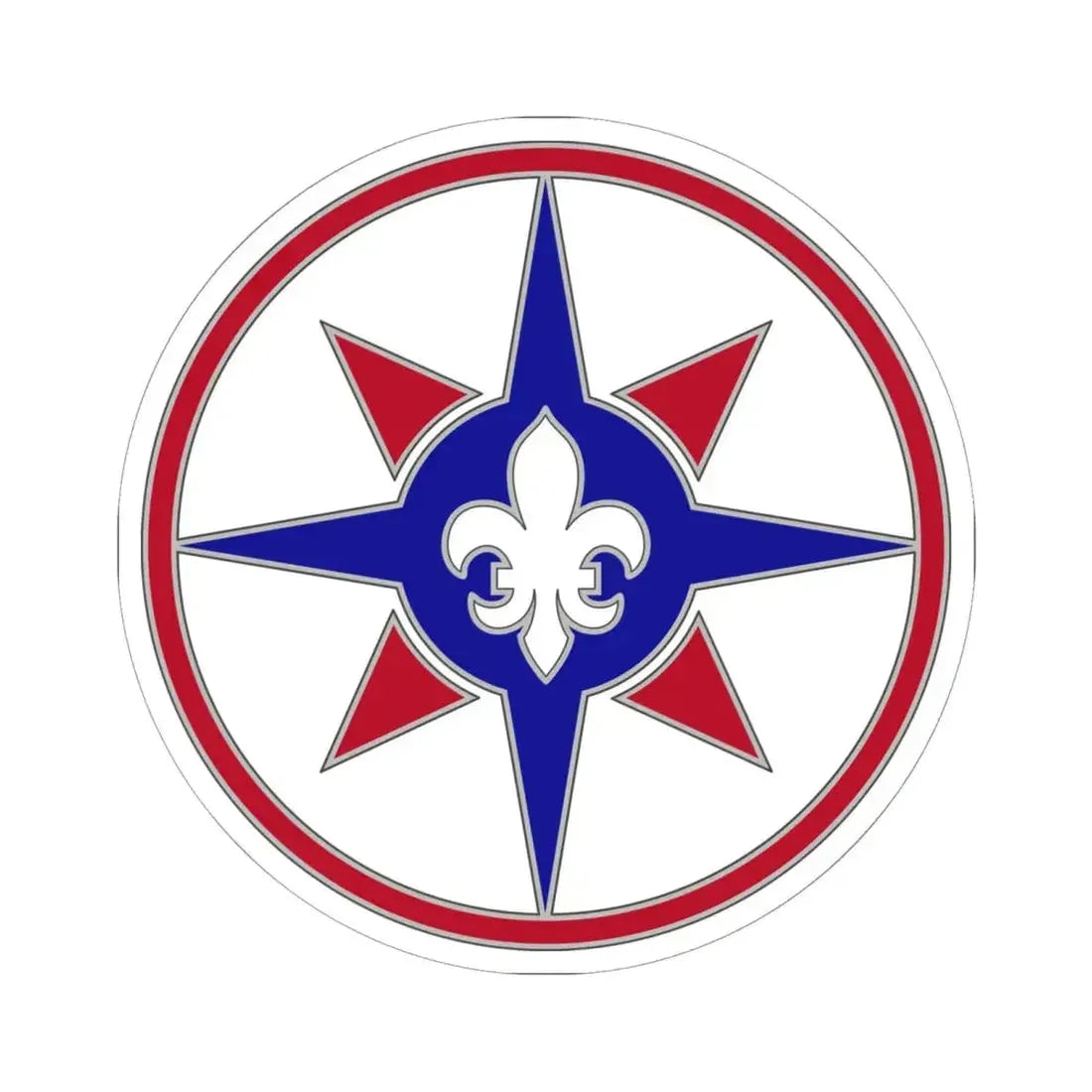 316 Sustainment Command (U.S. Army) STICKER Vinyl Kiss-Cut Decal 6 Inch White - The Sticker Space