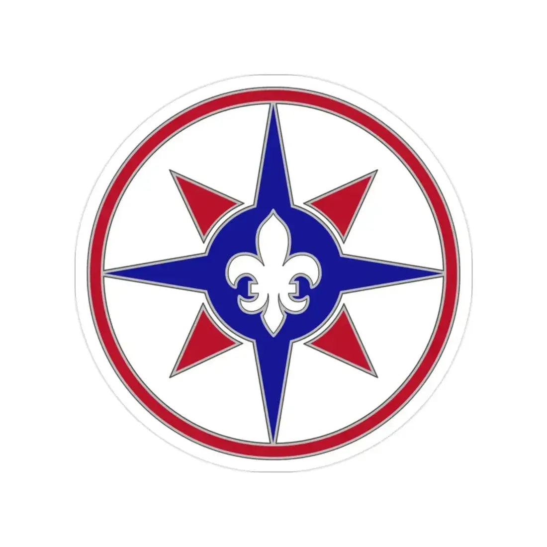 316 Sustainment Command (U.S. Army) Transparent STICKER Die-Cut Vinyl Decal 2 Inch - The Sticker Space