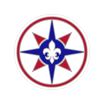 316 Sustainment Command (U.S. Army) Transparent STICKER Die-Cut Vinyl Decal 2 Inch - The Sticker Space