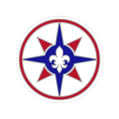 316 Sustainment Command (U.S. Army) Transparent STICKER Die-Cut Vinyl Decal 2 Inch - The Sticker Space