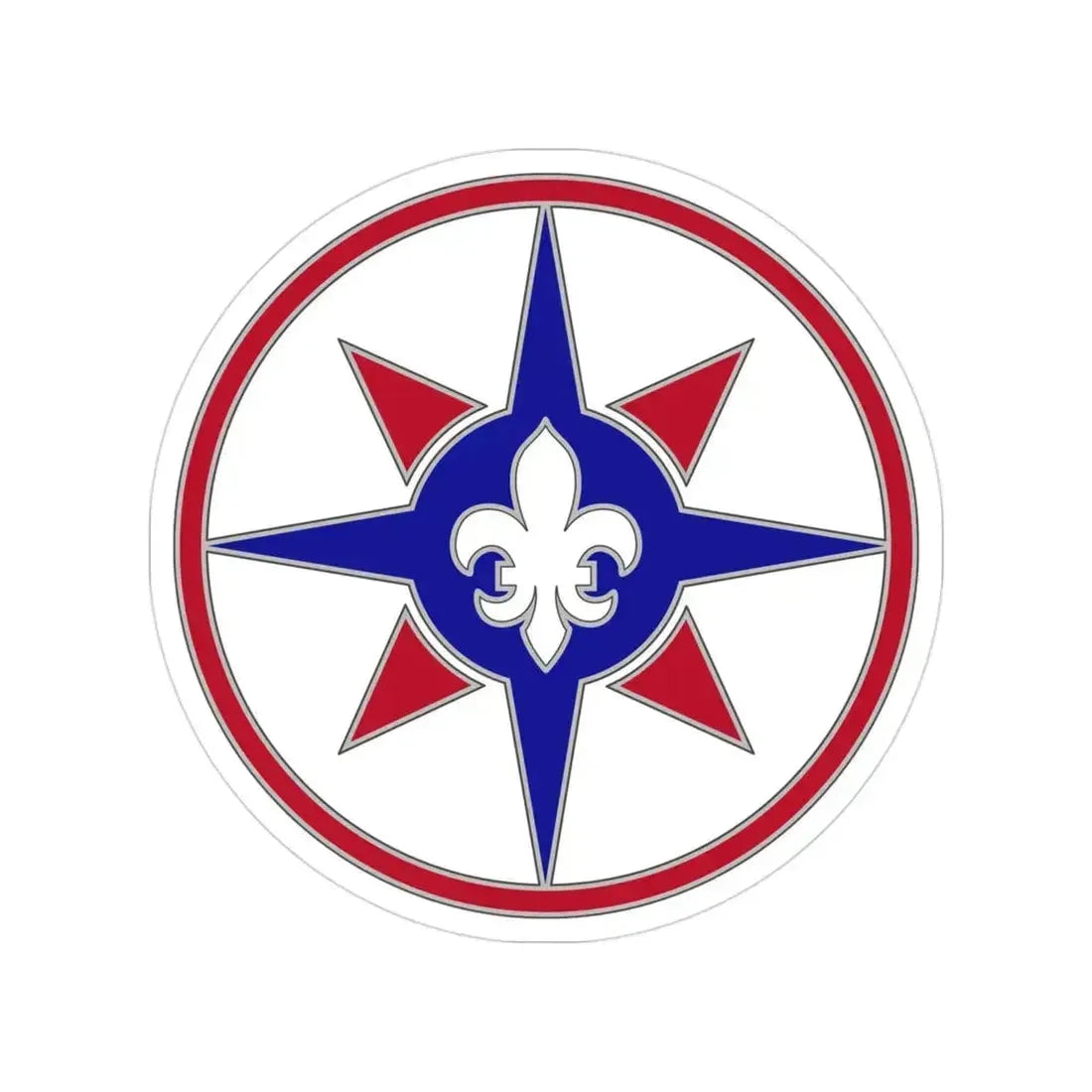 316 Sustainment Command (U.S. Army) Transparent STICKER Die-Cut Vinyl Decal 3 Inch - The Sticker Space