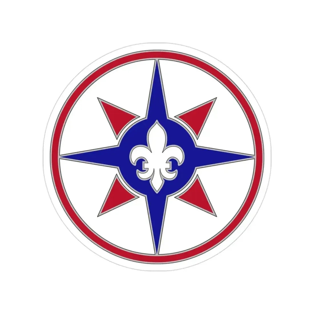 316 Sustainment Command (U.S. Army) Transparent STICKER Die-Cut Vinyl Decal 3 Inch - The Sticker Space