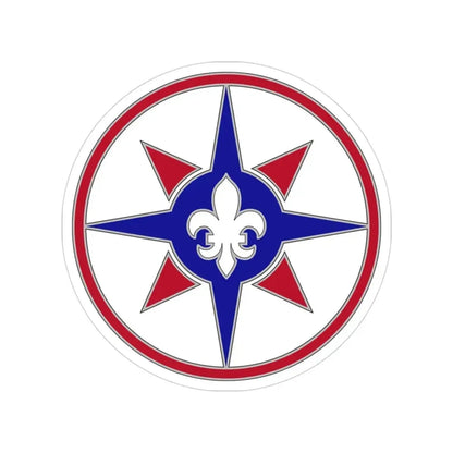 316 Sustainment Command (U.S. Army) Transparent STICKER Die-Cut Vinyl Decal 3 Inch - The Sticker Space