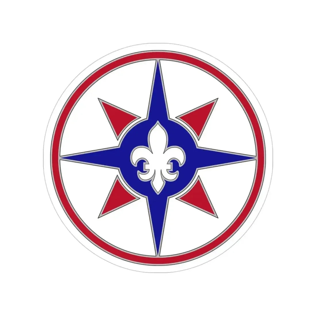 316 Sustainment Command (U.S. Army) Transparent STICKER Die-Cut Vinyl Decal 4 Inch - The Sticker Space