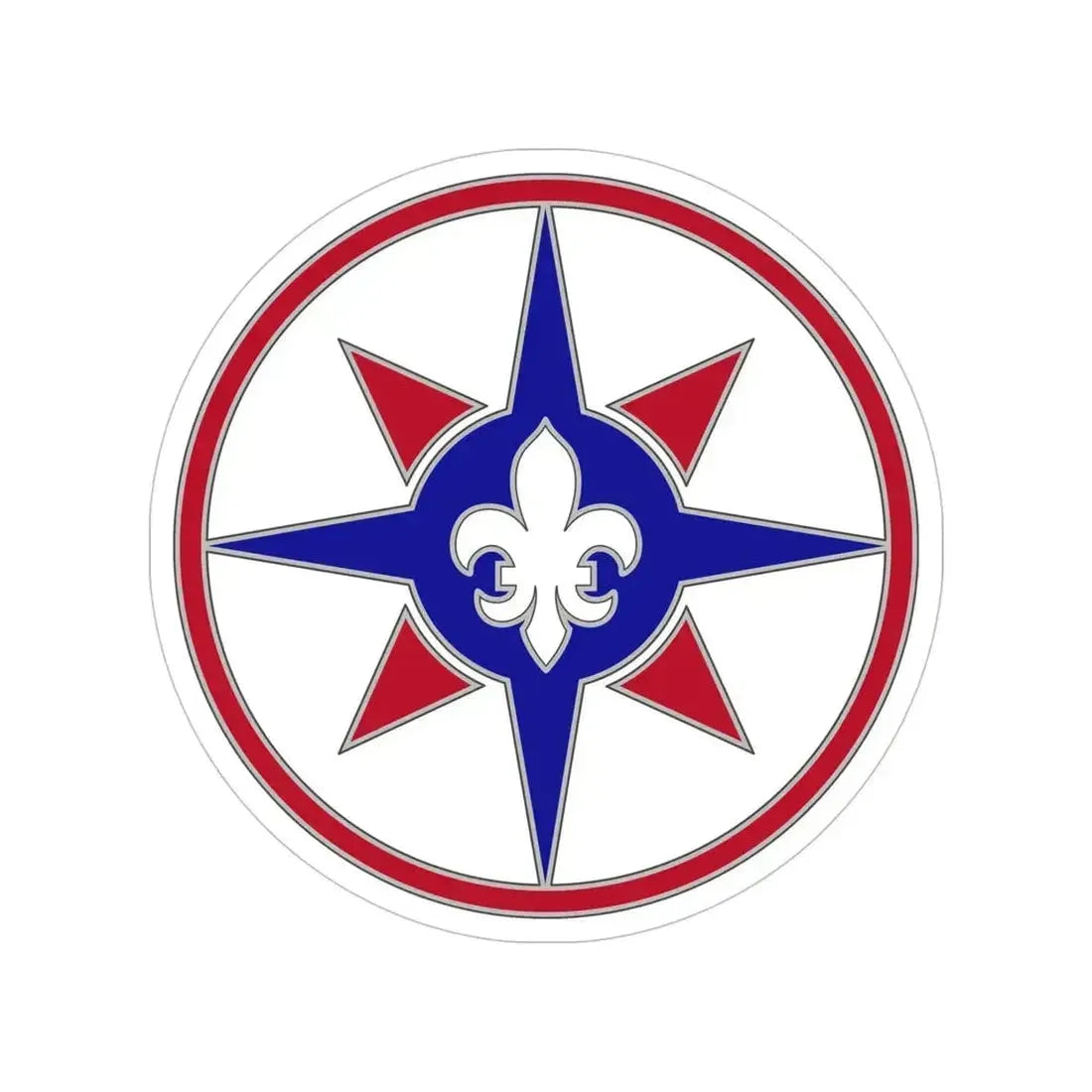 316 Sustainment Command (U.S. Army) Transparent STICKER Die-Cut Vinyl Decal 5 Inch - The Sticker Space