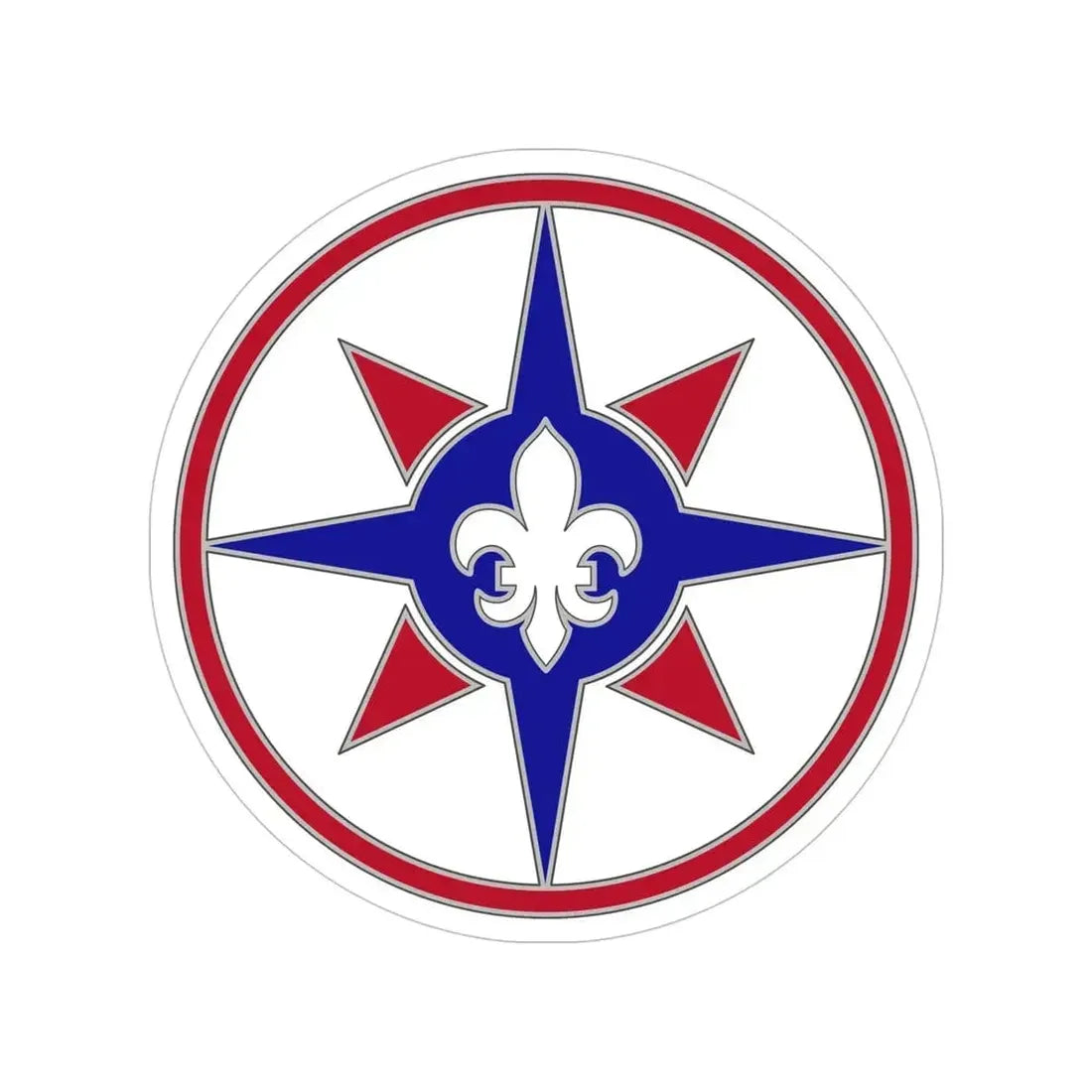 316 Sustainment Command (U.S. Army) Transparent STICKER Die-Cut Vinyl Decal 5 Inch - The Sticker Space