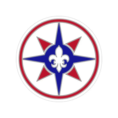 316 Sustainment Command (U.S. Army) Transparent STICKER Die-Cut Vinyl Decal 5 Inch - The Sticker Space