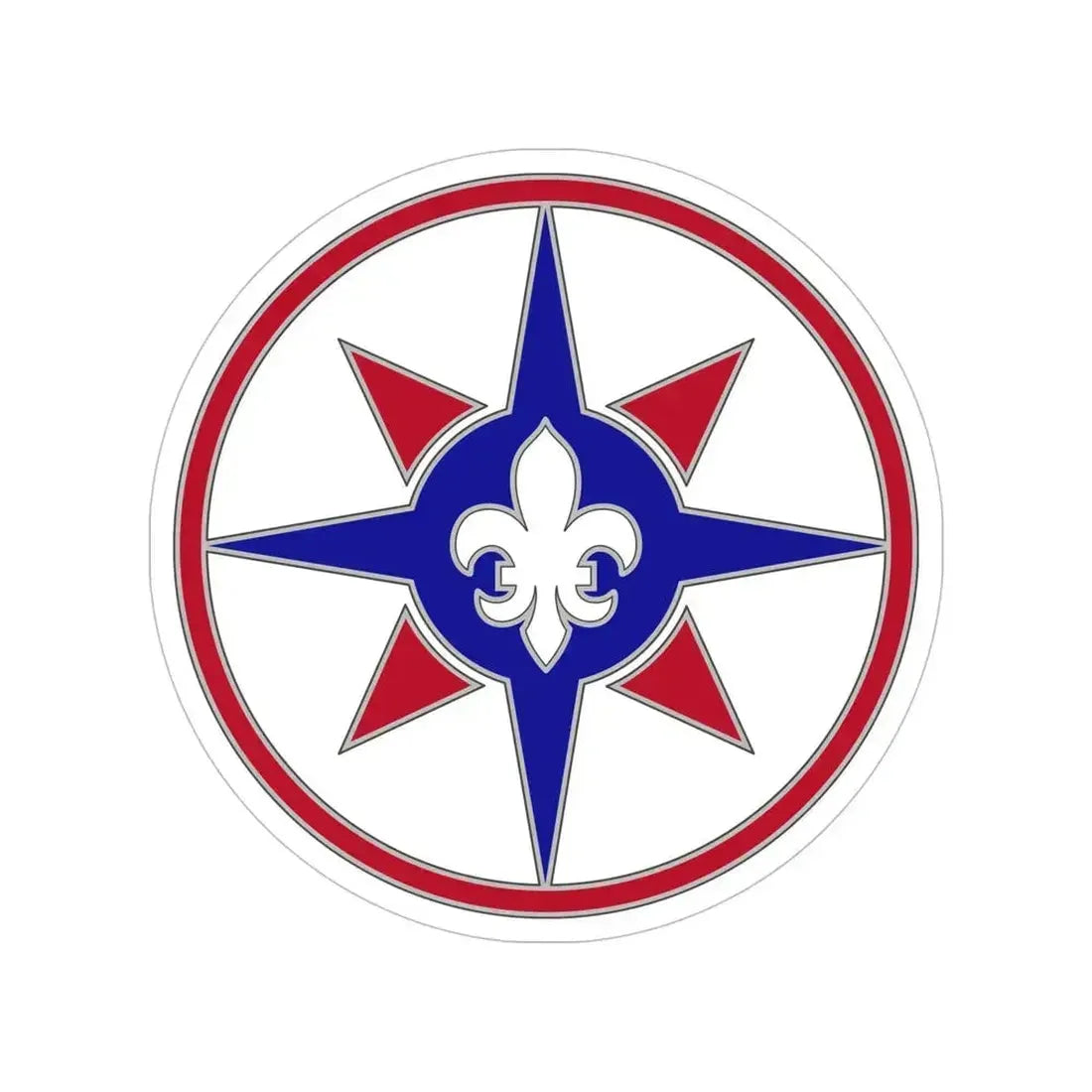 316 Sustainment Command (U.S. Army) Transparent STICKER Die-Cut Vinyl Decal 6 Inch - The Sticker Space