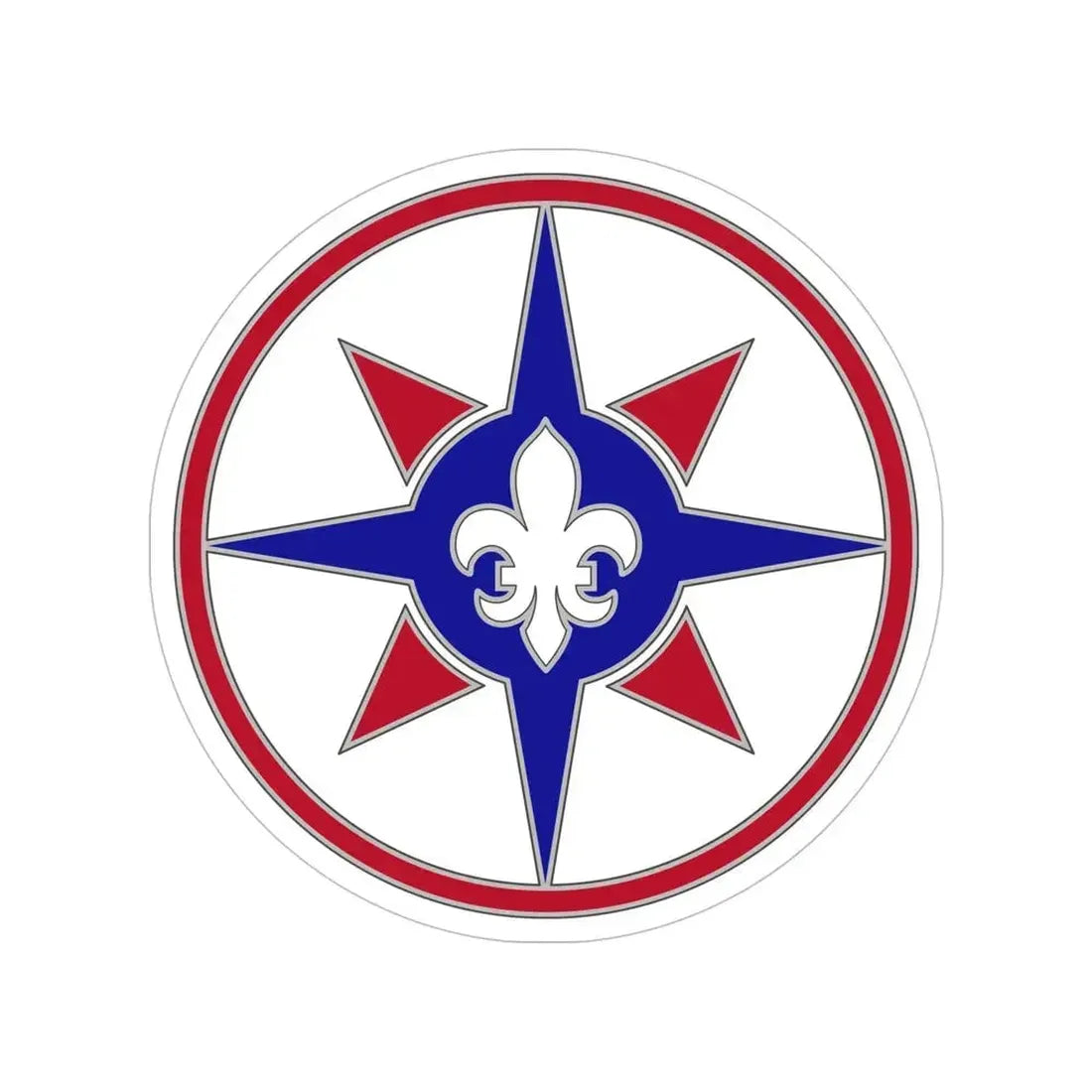 316 Sustainment Command (U.S. Army) Transparent STICKER Die-Cut Vinyl Decal 6 Inch - The Sticker Space