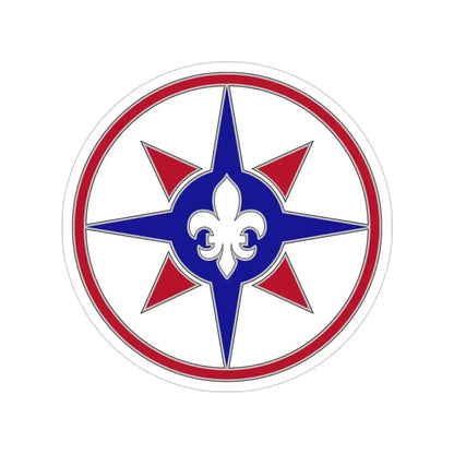 316 Sustainment Command (U.S. Army) Transparent STICKER Die-Cut Vinyl Decal 6 Inch - The Sticker Space