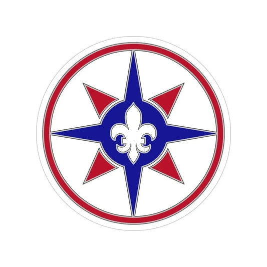 316 Sustainment Command (U.S. Army) Transparent STICKER Die-Cut Vinyl Decal 6 Inch - The Sticker Space