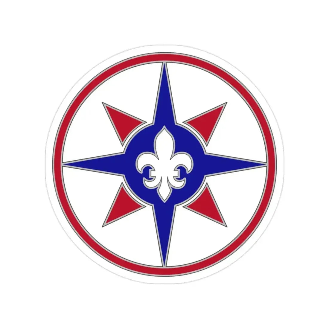 316 Sustainment Command (U.S. Army) Transparent STICKER Die-Cut Vinyl Decal - The Sticker Space