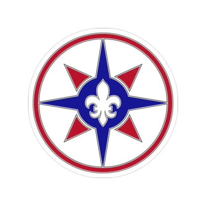 316 Sustainment Command (U.S. Army) Transparent STICKER Die-Cut Vinyl Decal - The Sticker Space