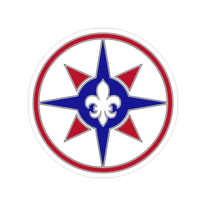 316 Sustainment Command (U.S. Army) Transparent STICKER Die-Cut Vinyl Decal - The Sticker Space