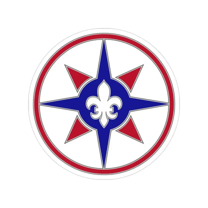 316 Sustainment Command (U.S. Army) Transparent STICKER Die-Cut Vinyl Decal - The Sticker Space