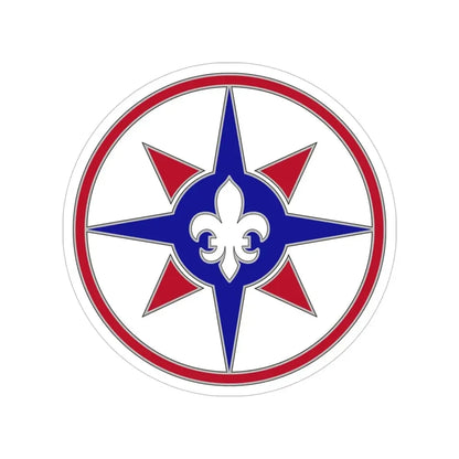 316 Sustainment Command (U.S. Army) Transparent STICKER Die-Cut Vinyl Decal - The Sticker Space