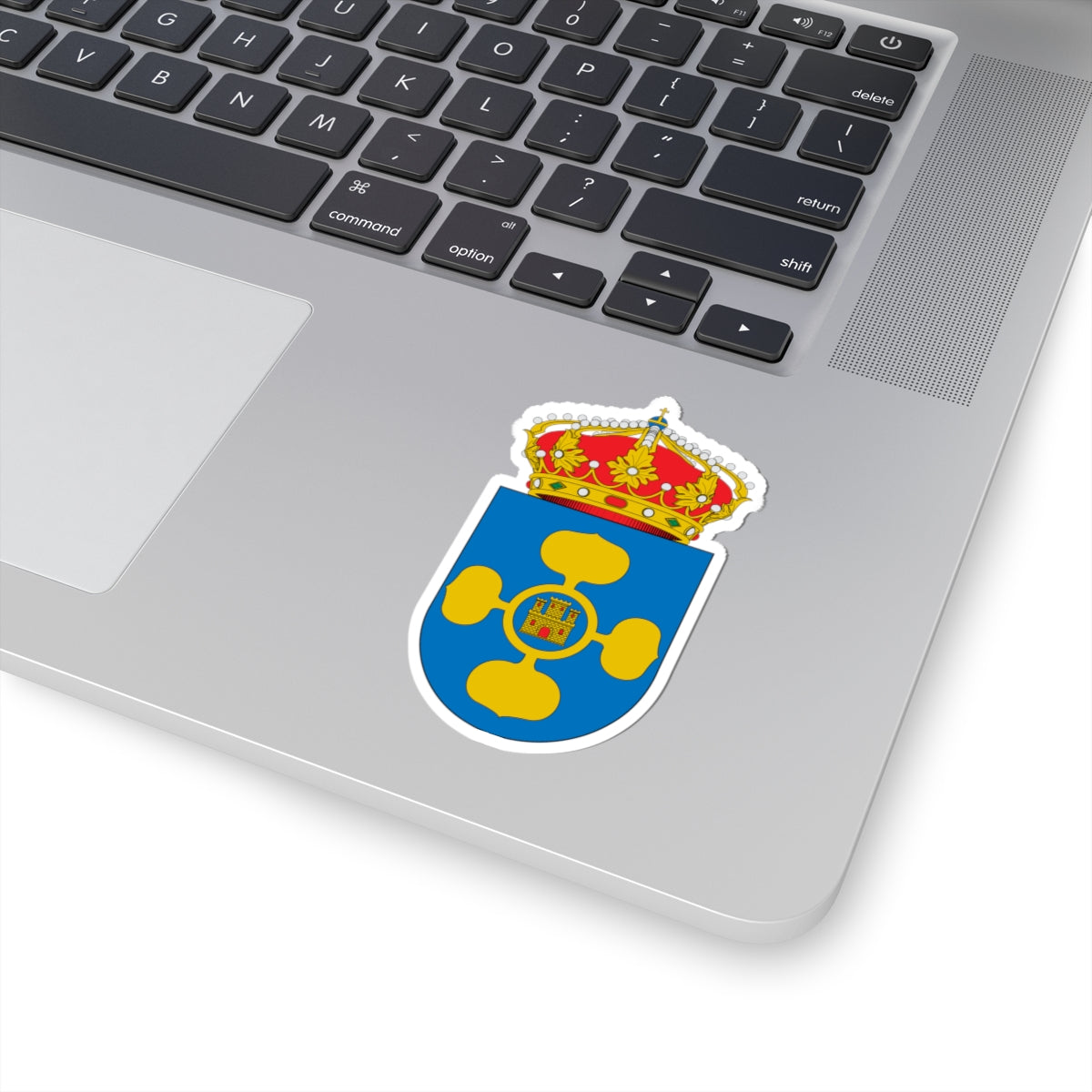 Escudo de Chodes (Spain) (Coat of Arms) STICKER Vinyl Kiss-Cut Decal
