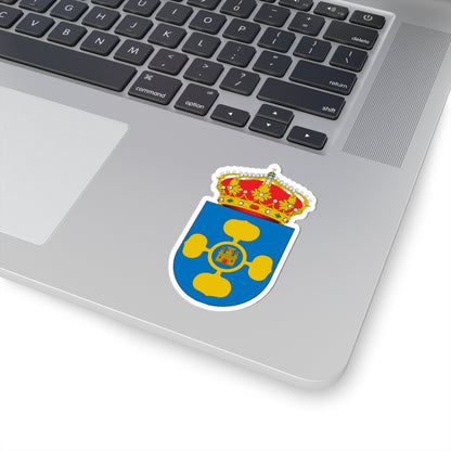 Escudo de Chodes (Spain) (Coat of Arms) STICKER Vinyl Kiss-Cut Decal
