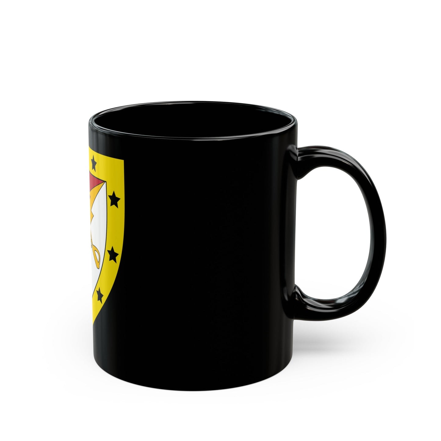 316th Cavalry Brigade (U.S. Army) Black Coffee Mug-The Sticker Space