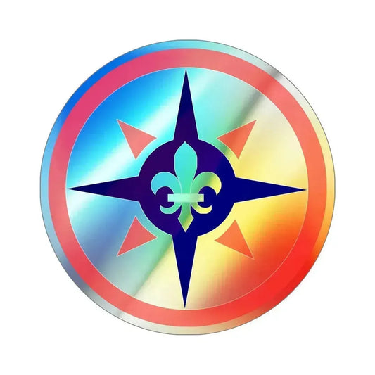 316th Sustainment Command Expeditionary (U.S. Army) Holographic STICKER Die-Cut Vinyl Decal 6 Inch Holographic - The Sticker Space