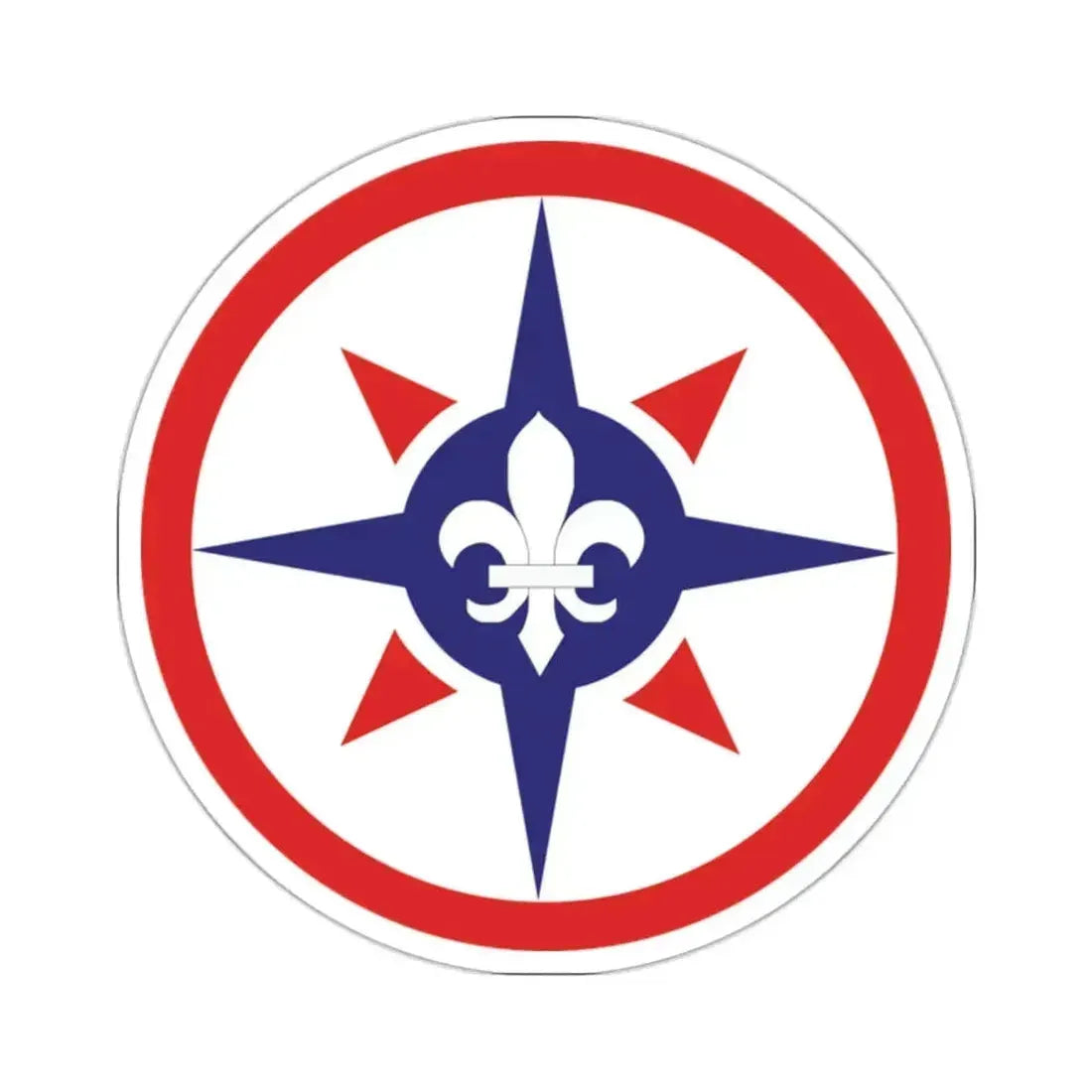 316th Sustainment Command Expeditionary (U.S. Army) STICKER Vinyl Kiss-Cut Decal 2 Inch White - The Sticker Space