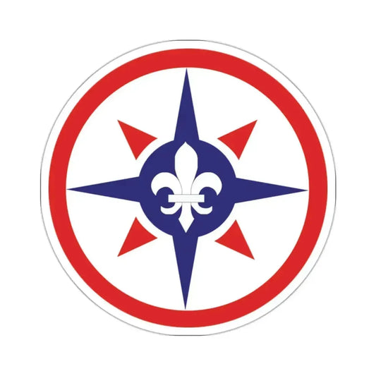 316th Sustainment Command Expeditionary (U.S. Army) STICKER Vinyl Kiss-Cut Decal 2 Inch White - The Sticker Space