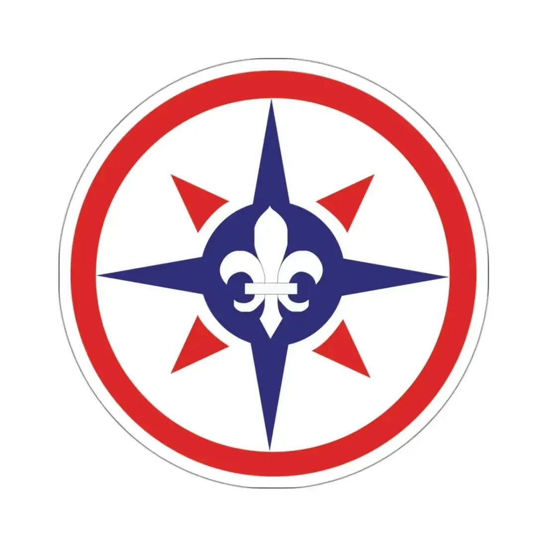 316th Sustainment Command Expeditionary (U.S. Army) STICKER Vinyl Kiss-Cut Decal 3 Inch White - The Sticker Space