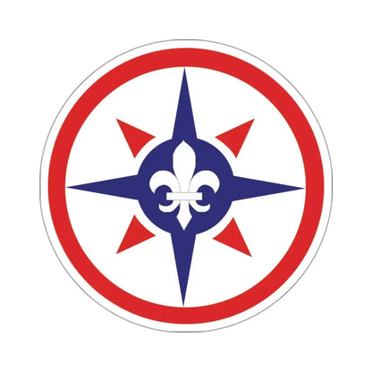 316th Sustainment Command Expeditionary (U.S. Army) STICKER Vinyl Kiss-Cut Decal 3 Inch White - The Sticker Space