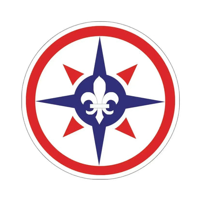 316th Sustainment Command Expeditionary (U.S. Army) STICKER Vinyl Kiss-Cut Decal 4 Inch White - The Sticker Space