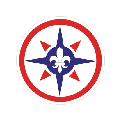 316th Sustainment Command Expeditionary (U.S. Army) Transparent STICKER Die-Cut Vinyl Decal 2 Inch - The Sticker Space